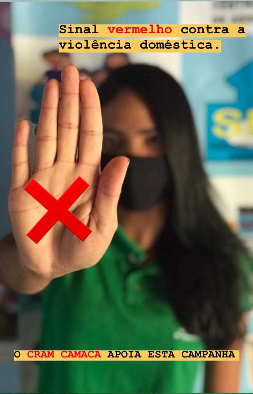 Camacã: Secretaria de Assistência Social através do CRAM adere a Campanha Sinal Vermelho contra a Violência Doméstica